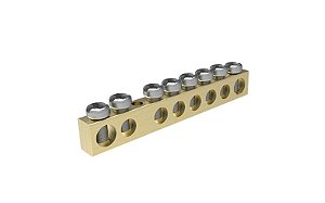 Barramento SOPRANO 2 furos de 6 mm + 6 furos de 5 mm