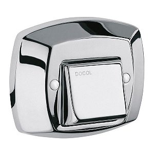 Acabamento DOCOL para válvula de descarga clássica bacteria-free cromada
