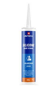 Silicone  AUTOFIX acrilico a base d' agua branco 400g