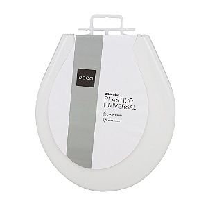 Assento sanitário Deca plastico izy branco gelo (AP.01.17) DECA