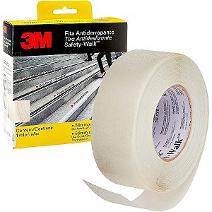 Fita seguranca antiderrapante 3M transparente 50mmx20m Safety Walk HB004521843
