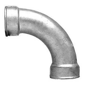 Curva 90 femea/femea galvanizado 1.1/2"