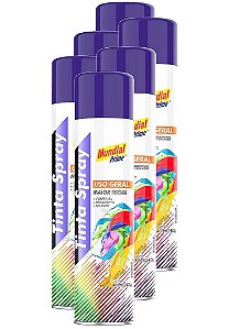 Tinta spray azul escuro 400ml mundial ug prime FARDO C/6