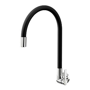 Torneira DOCOL Para Cozinha Parede Galifex Cromado/Black