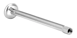 Cano para chuveiro 40cm polido -alurem