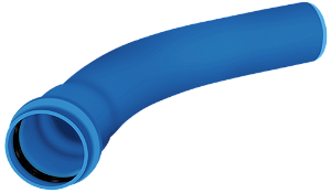 Curva 45° defofo dn 150mm bp