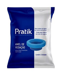 Anel vedação para vasopratik borracha c/guia