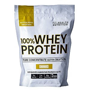 100% Whey Protein Concentrado 2kg - FHL - Rei do Atacado Suplementos