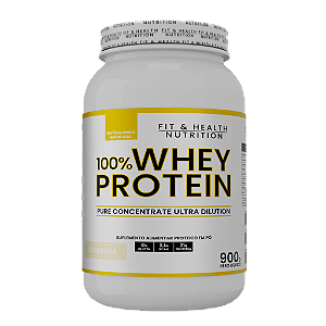 100% Whey Protein Concentrado Pote 900g - FHL