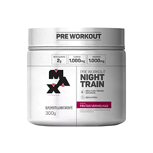 Pré Treino Night Train 300g Max Titanium