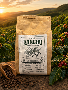 Café Rancho 100% arábica grãos 500g