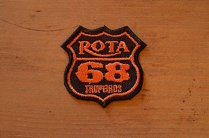 PATCH - ROTA 68 BRASIL - ( PRETO)