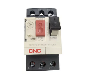 Disjuntor Motor Ycp5-25-me06 Corrente 1 - 1.6a