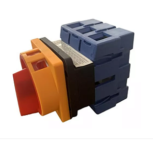 Chave Rotativa Com Haste P/ Cadeado Liga Desliga D11 3p 100a