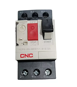 Disjuntor Motor Ycp5-25-me07 1.6-2.5a Cnc
