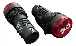 Kit 4 Sinaleiros Led 22mm 220v Ad22-22ds