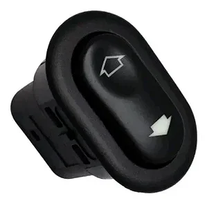 BOTAO VIDRO ELETRICO FD FIESTA 02/14 KA 97/14 ECOSPORT/RANGER 02/ (LED VERDE /SIMPLES) (K3164700)(DTC2194)(FD1003)(FD0114)(TG1503003)