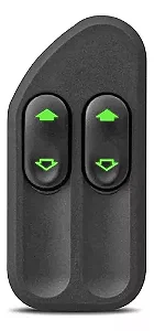 BOTAO VIDRO ELETRICO FD FIESTA/ECOSPORT/RANGER 02/ DIANT LE VERDE / DUPLO) (IM31648)(FD1004)(FD0101)