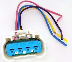 CHICOTE CONECTOR TAMPA BOMBA ONIX/PRISMA 13/ COBALT/SPIN 12/ CRUZE 1.8 16V 12/  (SUPERIOR)
