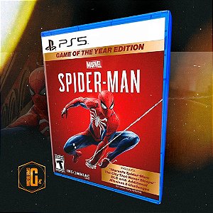 Marvel's Spider-Man: Game of the Year Edition para ps5 - mídia digital