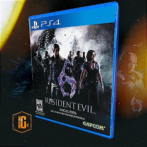 RESIDENT EVIL 6 PARA PS4 - MÍDIA DIGITAL