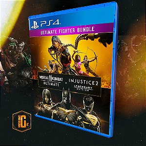 MORTAL KOMBAT 11 ULTIMATE + INJUSTICE 2 ED. LEMDÁRIA PARA PS4 - MÍDIA DIGITAL