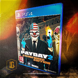 PAYDAY 2: EDIÇÃO CRIMEWAVE MÍDIA DIGITAL PARA PS4