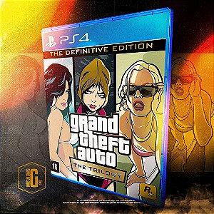 GTA TRILOGY  - The Definitive Edition PARA PS4 MÍDIA DIGITAL