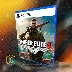 SNIPER ELITE 4 MIDIA DIGITAL PARA PS5