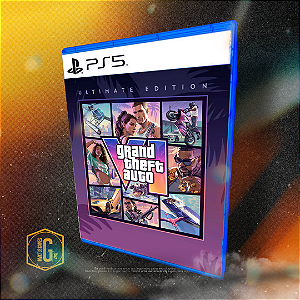GTA 6 - Grand Theft Auto VI VERSÃO ULTIMATE PRÉ VENDA MIDIA DIGITAL PARA PS5