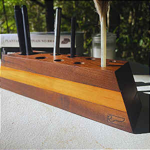 Porta-lápis Trapézio