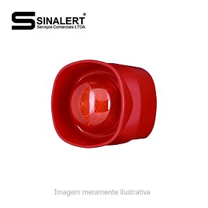 CASB383 - SIRENE AUDIO VISUAL ENDEREÇÁVEL COM FLASH EATON