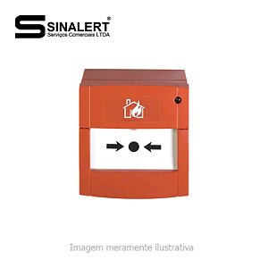 Acionador Manual Endereçável Resetável, Marca: Kilsen, Modelo: KAL455