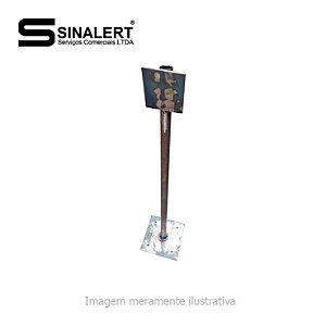 Suporte Metálico para Eletroímã de Porta Corta-Fogo