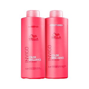 Kit Shampoo e Condicionador Invigo Color Brilliance Wella