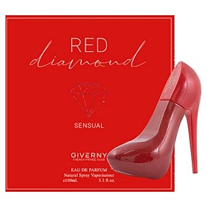 Perfume Feminino Red Diamond H Heel Femme Giverny 100ml
