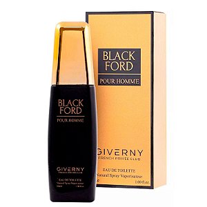 Perfume Masculino Black Ford Pour Homme Giverny 30ml