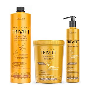 Kit Profissional Trivitt Itallian para Hidratação e Cauterização