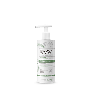 RAAVI Máscara Calmante Facial Clean Skin 200 G