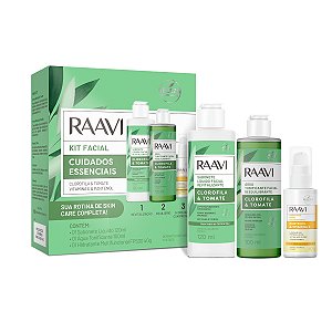 RAAVI KIT FACIAL CUIDADOS ESSENCIAIS I-3-1