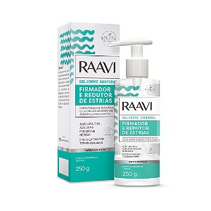 Gel Creme Corporal Firmador e Redutor de Estrias Raavi 250g