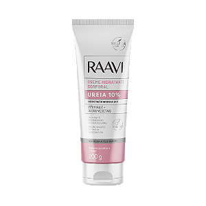 RAAVI Creme Hidratante Corporal Ureia 10% 200G