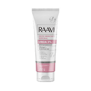 RAAVI Creme Hidratante Corporal Ureia 3% 200g
