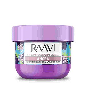 Raavi Esfoliante Corporal e Facial Amora 200g