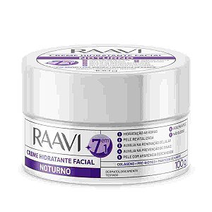Raavi Creme Hidratante Noturno 100g