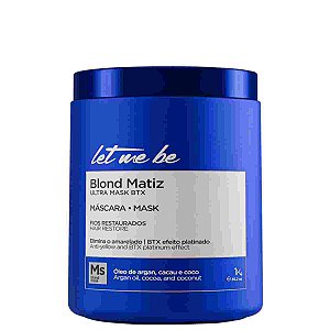 LET ME BE B-BTOX BLOND MATIZ ULTRA MASK - 1KG