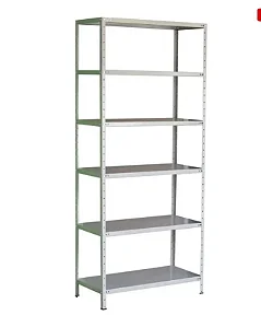 Estante de Aço Resistente Com 6 Prateleira W3 2001