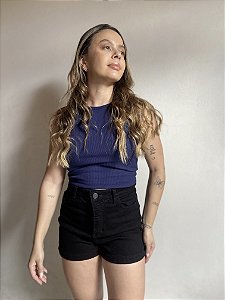 CROPPED REGATA AZUL MARINHO SUMMER