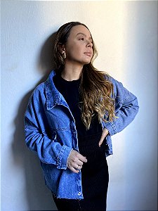 JAQUETA OVER JEANS CLARO ELOISE
