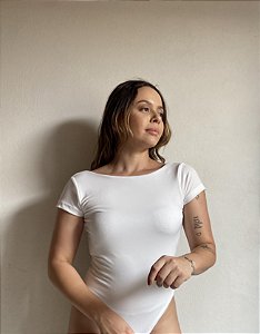 BODY MANGA CURTA OFF LADY